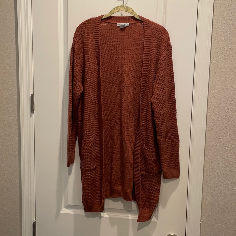 Magenta pink cardigan